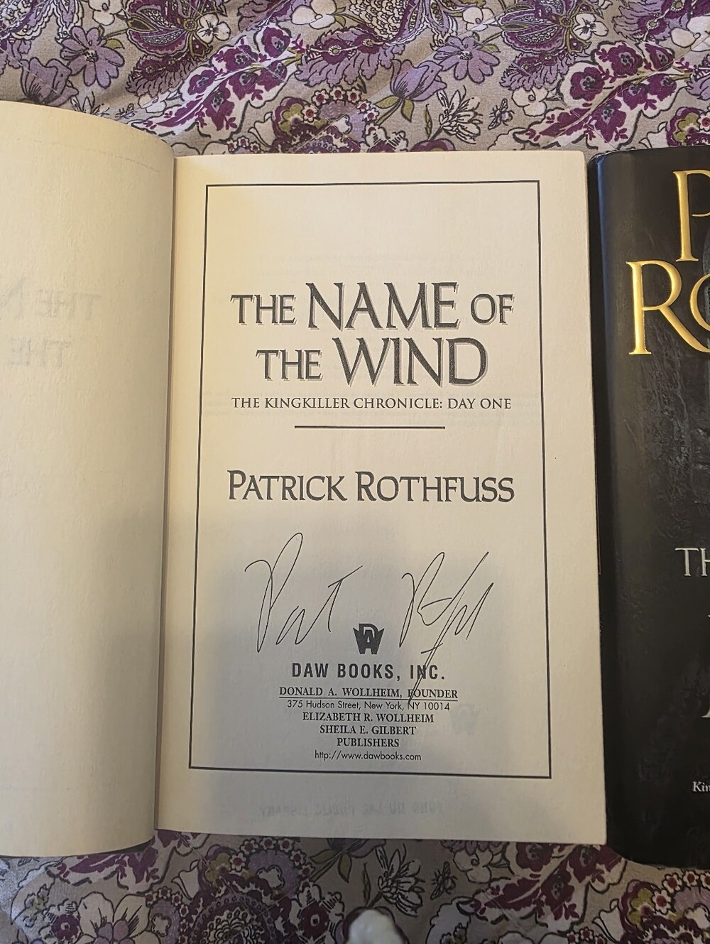 Patrick Rothfuss Lot - Picture 7 of 11